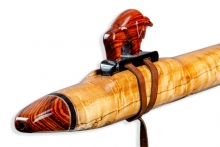 Maple Burl Native American Flute, Minor, Low C-4, #O26A